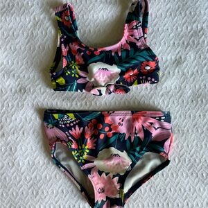Carters tropical print bikini size 12M